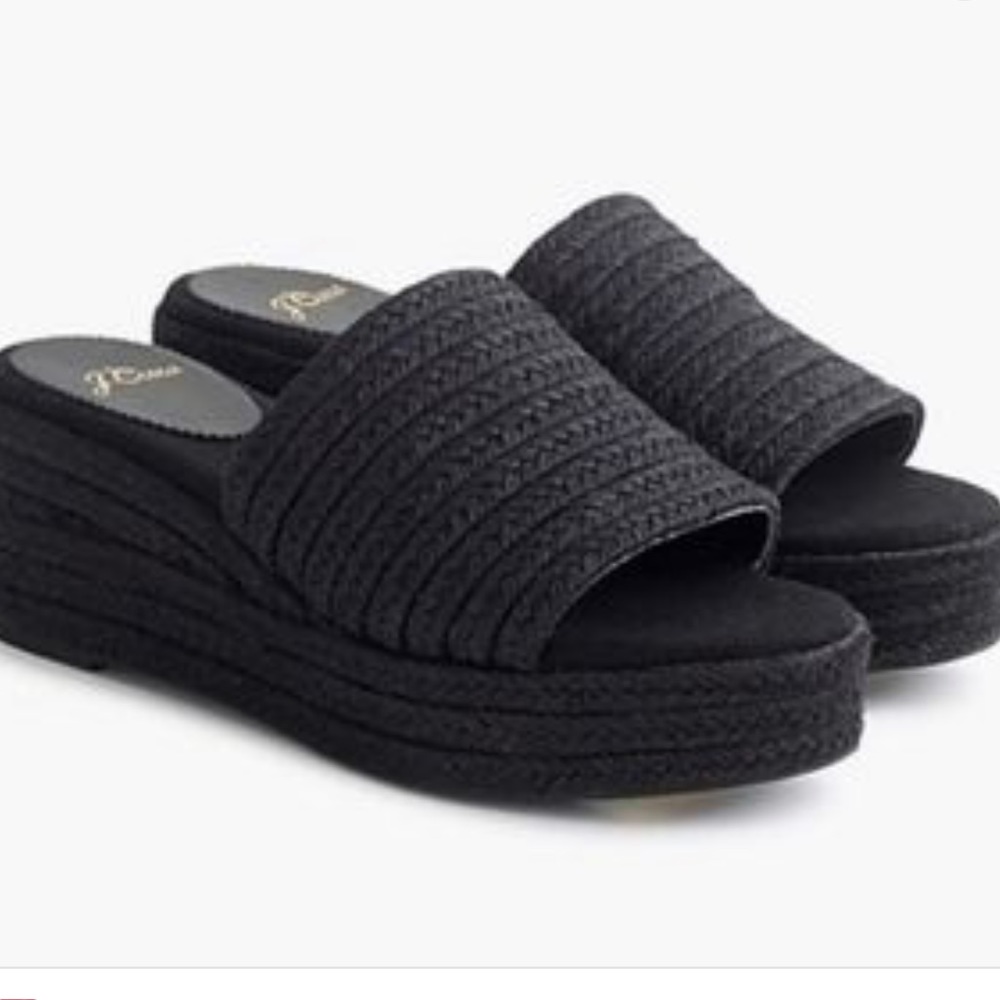 J.Crew Women's Espadrille Platform Slide (10) never worn!!